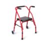 Andador plegablec asiento/2 ruedas
