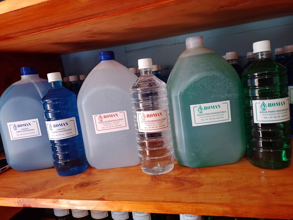 AGUA DESMINERALIZADA BIDON 5LT