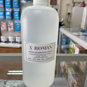 Agua desmineralizada Roman