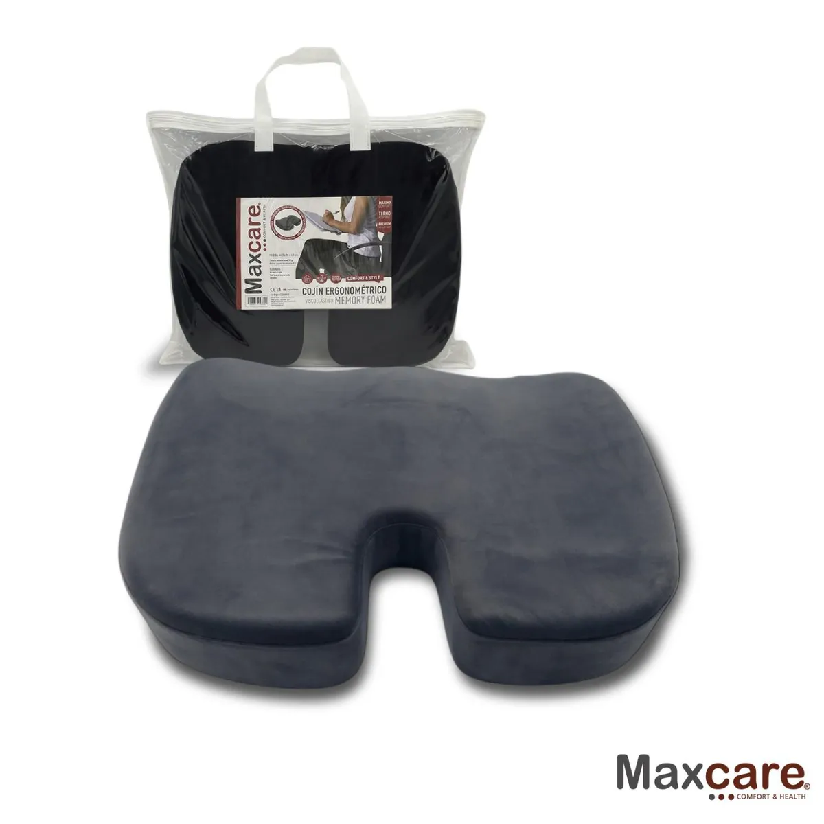 Cojín de asiento ergonómico 445 x 36 x 68 cm
