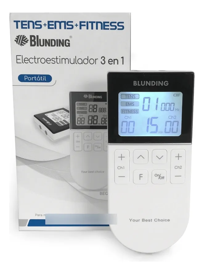 Electroestimulador 3 en 1 Blunding