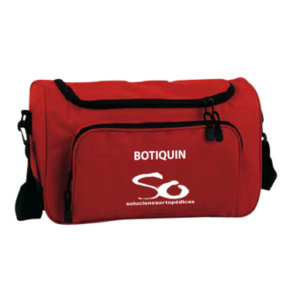 Bolso de botiquín de primeros auxilios de color rojo